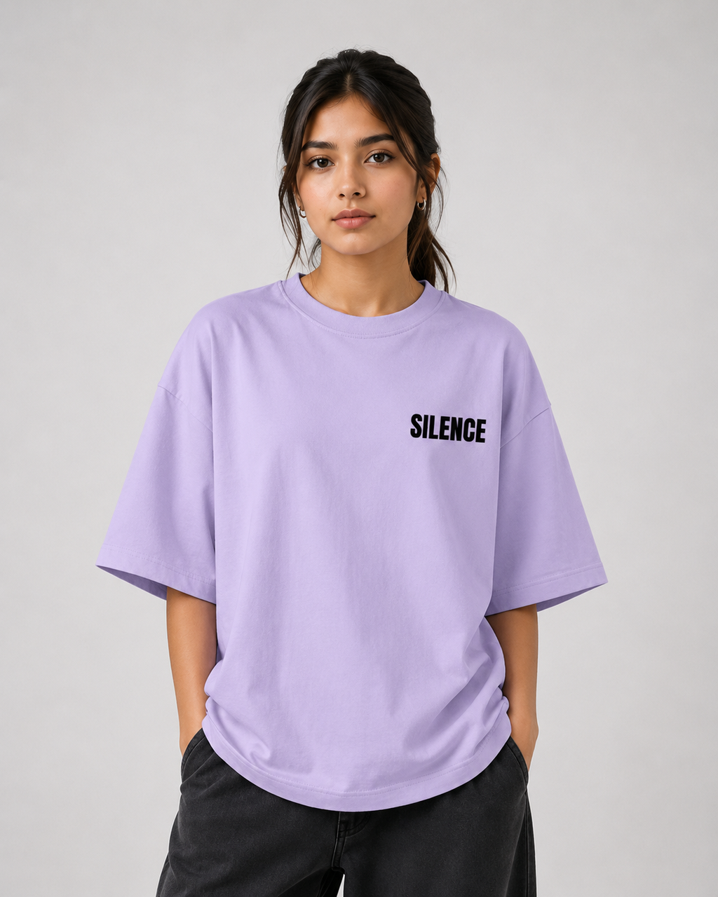 Unisex streetwear Terry Oversized Tee