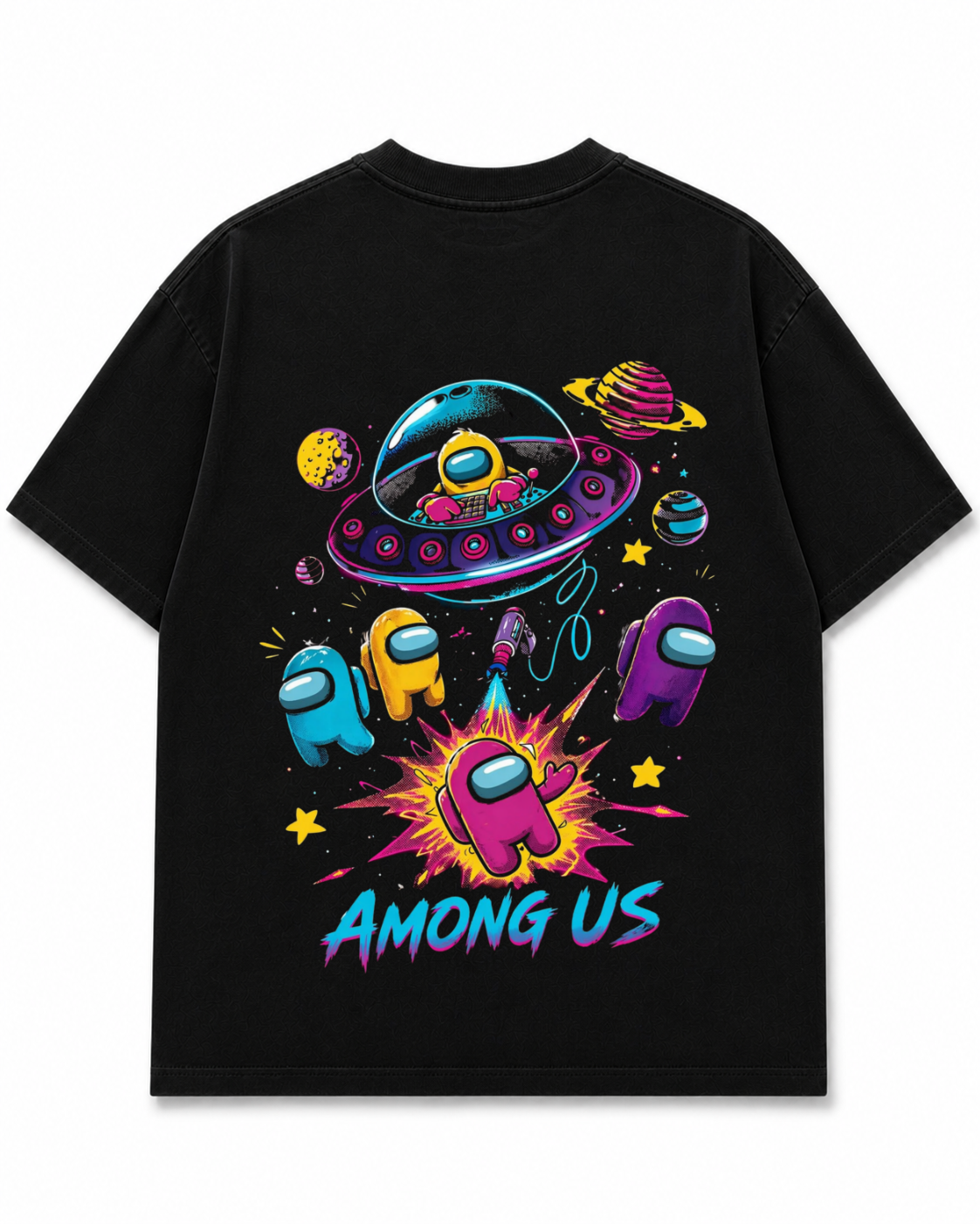 Velvora Cosmic Chaos Oversized Tee